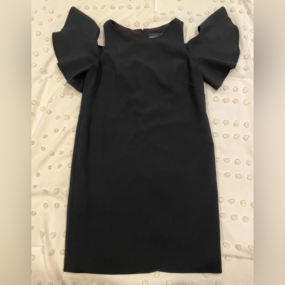 Cynthia Rowley Peekaboo Black Dress
